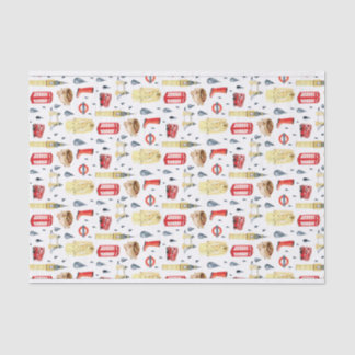 Schattig Londen Engeland UK Tissue Paper Tissuepapier