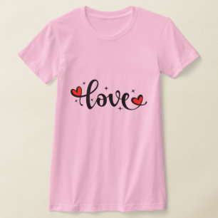 Schattig LOVE T-shirt voor meisjes – Perfect Valen