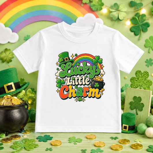 schattig Lucky Little Charm baby st. patrick