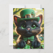 Schattig Lucky Schattige Zwart St. Patrick's Day K
