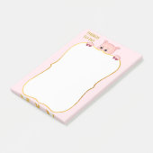 Schattig Lucky Varken & Dingen om te Doen Post-it® Notes (Schuin)