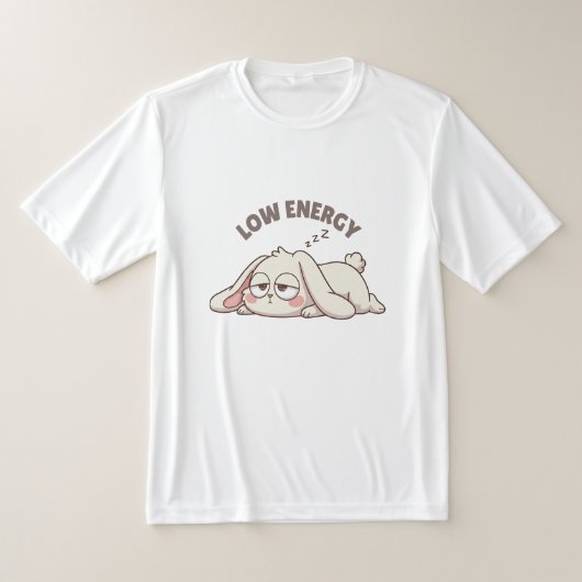 Schattig Luie Konijn T-shirt (Laagn)