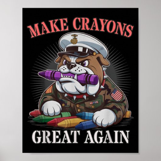Schattig Maakt Potloden Geweldig Soldaat Broer Mil Poster (Voorkant)