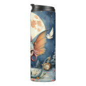 Schattig Maanlicht Fantasie Wezen Thermosbeker (Geroteerd rechts)
