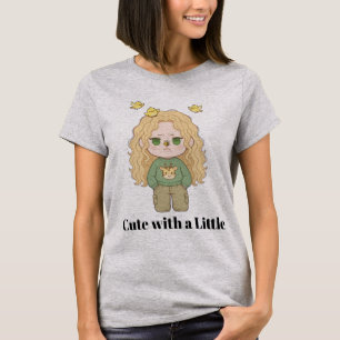 : Schattig maar Chagrijnig Meisje - Kawaii Chibi M T-shirt