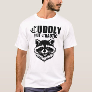 Schattig Maar Chaotische Gotische Vuilnisbeer T-shirt