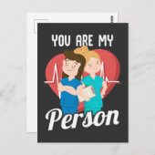 Schattig maar gestoord Sarcasische meisjes feminis Briefkaart (Voorkant / Achterkant)