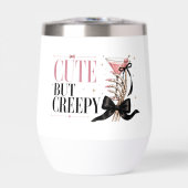 Schattig Maar Griezelig Roze Coquette Halloween (Voorkant)