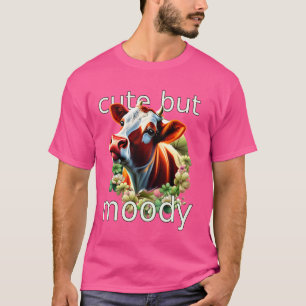 Schattig Maar Humeurige Grappige Pun Guernsey Hols T-shirt