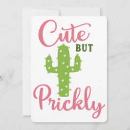 Schattig maar Prikkelig Kaart