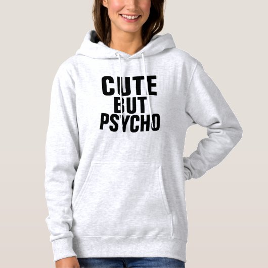 SCHATTIG MAAR PSYCHO Dames T-Shirts & Truien (Voorkant)