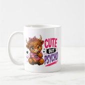 Schattig maar Psycho Koffiemok (Links)