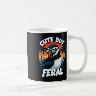 Schattig Maar Wild Trocal Papegaaiduiker Vibes Opt Koffiemok