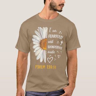 Schattig Madeliefje Ik Ben Angstwekkend en Wonderb T-shirt
