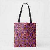 Schattig magisch bloemmotief tote bag (Voorkant)