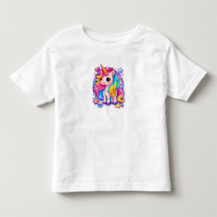 Schattig Magisch Eenhoorn – Kawaii Fantasie Eenhoo Kinder Shirts