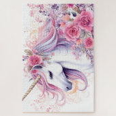 Schattig Magisch Eenhoorn Legpuzzel (Verticaal)