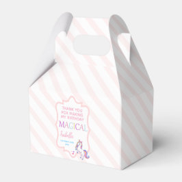 Schattig Magisch Eenhoorn Roze Dank Je Bedankdoosjes