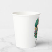 Schattig magisch wolf Baby shower Papieren Bekers (Rechts)