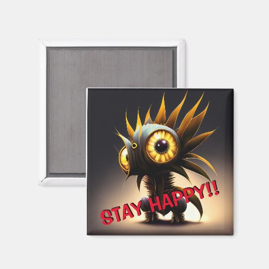 Schattig magneet (Voorkant / Achterkant)