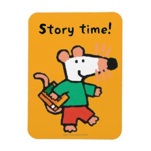 Schattig Maisy Loves to Read Magneet