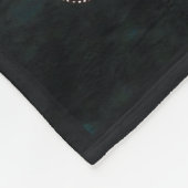 schattig mam Daughter sentiment Fleece Deken (Hoek)