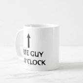 schattig man 12 uur koffiemok (Voorkant links)