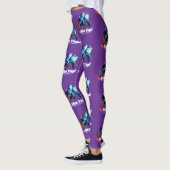 Schattig mandarijnpair leggings (Links)