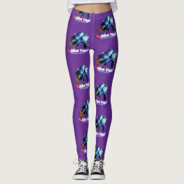 Schattig mandarijnpair leggings