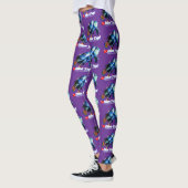 Schattig mandarijnpair leggings (Links)