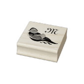 Schattig Mandarin Duck Swimming Rubberstempel (Stempel)