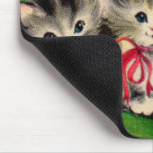 schattig mandje van kittens muismat (Hoek)