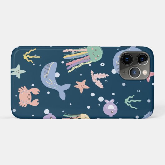 Schattig marien leven naadloos patroon Case-Mate iPhone case (Achterkant (horizontaal))