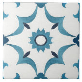 schattig marokko betegeld decor keramische tegel tegeltje (Voorkant)