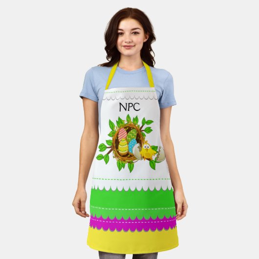 Schattig "Matching" SPRING Cookies Schort (Gedragen)