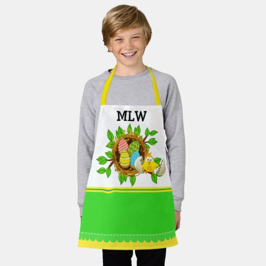 Schattig "Matching" SPRING Cookies Schort (Gedragen)