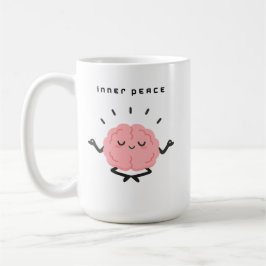 Schattig Mediterend Brein & Minimalistische Innerl Koffiemok