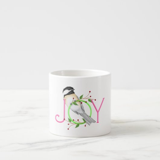 Schattig Meesje "Vreugde" Espresso Kop (Voorkant)