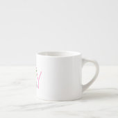 Schattig Meesje "Vreugde" Espresso Kop (Rechts)