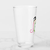 Schattig Meesje "Vreugde" Glas (Rechts)