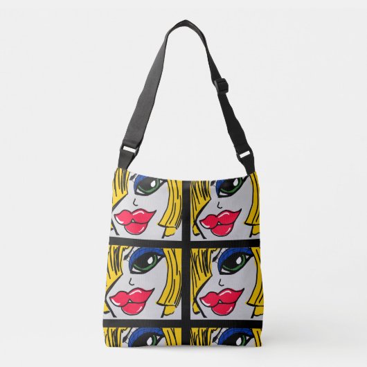 Schattig meisje crossbody tas (Voorkant)