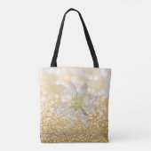 Schattig meisje, Daisy, Glittery, Bokeh Tote Bag (Achterkant)
