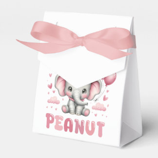 Schattig Meisje Kleine Pinda Bedankdoosjes
