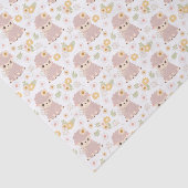 schattig meisje lampje tissuepapier (Detail)