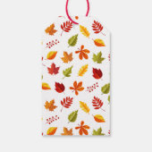 Schattig meisje met handschilderingen cadeaulabel (Achterkant)