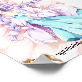 schattig meisje poster (Hoek)