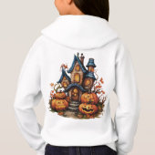 SCHATTIG MEISJES GEKLEED IN HALLOWEEN KOSTUUMS (Achterkant)