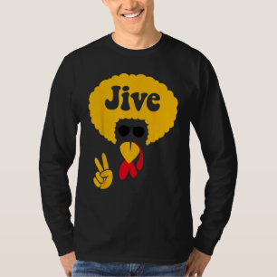 Schattig Meisjes Jive Turkije Thanksgiving Shirt P
