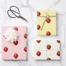 Schattig Meisjesachtig Aardbei Roze Crème Wit