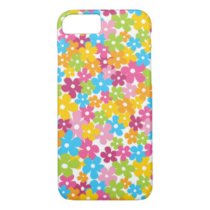 Schattig meisjesachtige lente bloemen patroon Case-Mate iPhone case